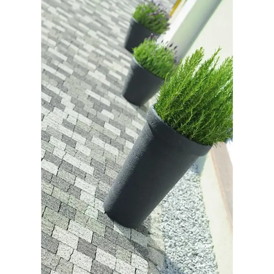 Prosperplast Plantenpot Flower Tower - terracotta - D40 x H60 cm