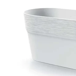 Prosperplast Plantenpot Windsor - ivoor wit - L28 x B15 x H15 cm