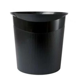 Prullenbak - zwart - 13 l