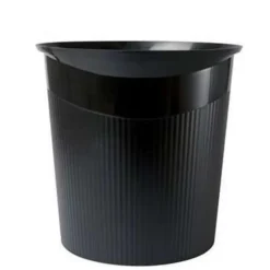 Prullenbak - zwart - 13 l