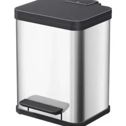 Prullenbak Oko Duo Plus RVS 2x9L M - Hailo