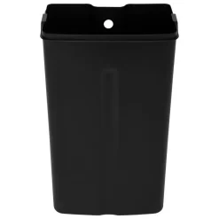 Prullenbak/pedaalemmer - zilver - metaal - 20L - 30 x 30 x 53 cm