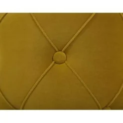 PUEBLO - Poef - Geel - 40/33 cm - Fluweel