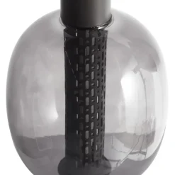 PULANGI - Tafellamp - Zwart - Aluminium