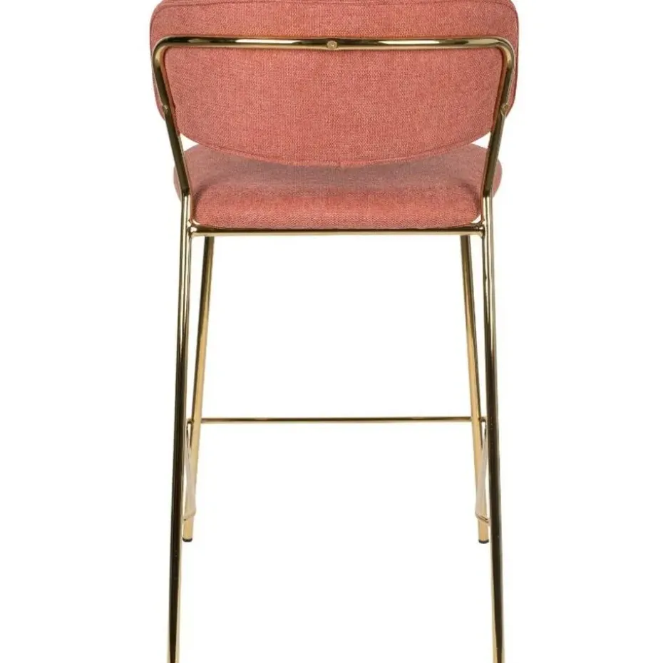 Puur - Viken barstoel 65 cm roze goud