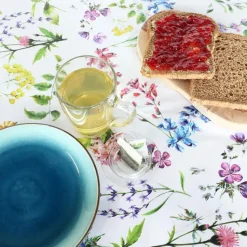 PVC Tafelzeil bloemen - 140 x 200 cm