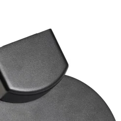 Qazqa buitenlampen met sensor esmee zwart geïntegreerde led