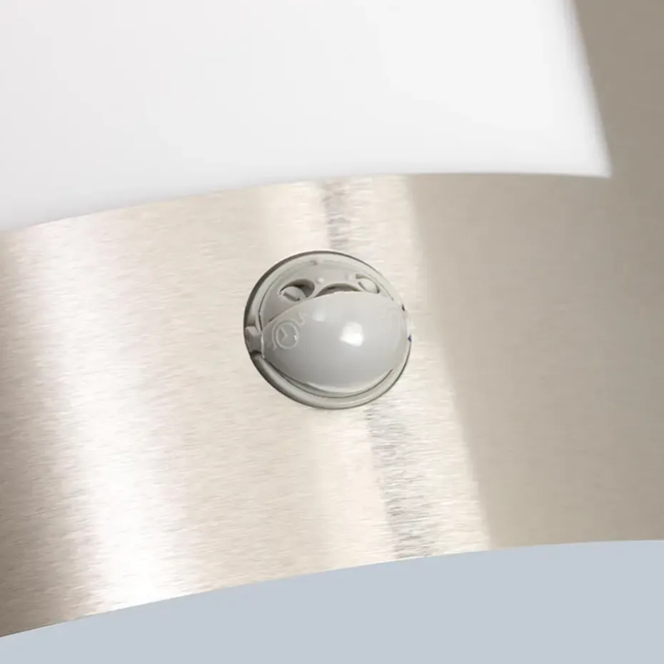 Qazqa buitenlampen met sensor emmerald zilverkleurig e27