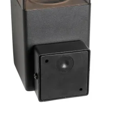 Qazqa buitenlampen met sensor denmark zwart e27