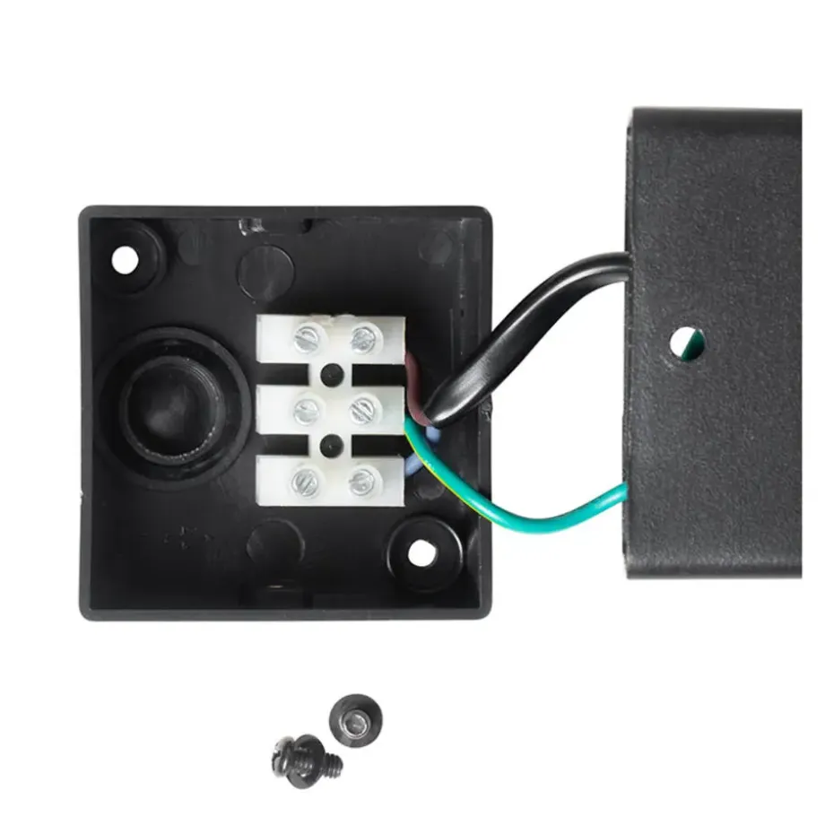 Qazqa buitenlampen met sensor denmark zwart e27