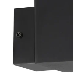 Qazqa buitenlampen met sensor denmark zwart e27