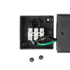 Qazqa buitenlampen met sensor denmark zwart e27