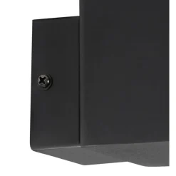 Qazqa buitenlampen met sensor denmark zwart e27