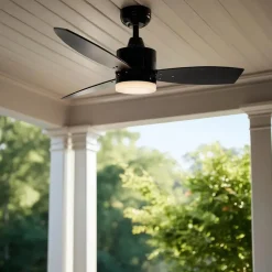 Qazqa buitenlampen toledo zwart geïntegreerde led