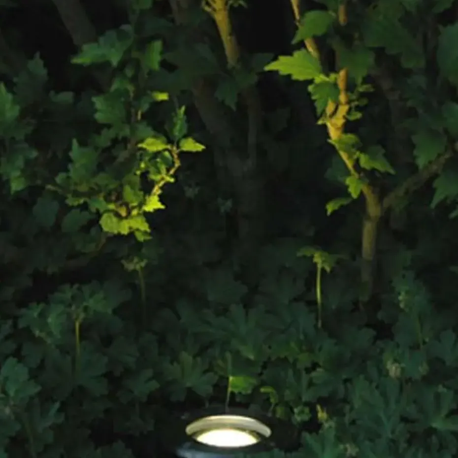 Qazqa grondspots basic zilverkleurig gu10