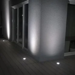 Qazqa grondspots delux zilverkleurig gu10