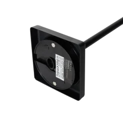 Qazqa hanglampen buiten charlois zwart e27