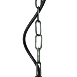 Qazqa hanglampen buiten kansas groen e27