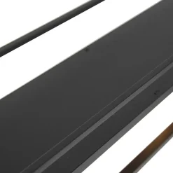 Qazqa hanglampen cage rack zwart e27