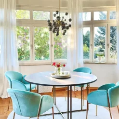 Qazqa hanglampen explode goudkleurig g9