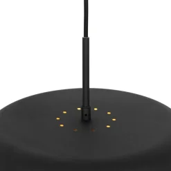 Qazqa hanglampen jinte zwart e27