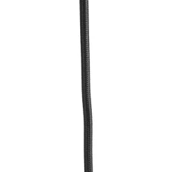 Qazqa hanglampen magna zwart e27