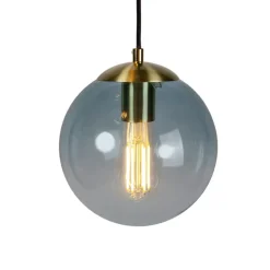 Qazqa hanglampen pallon goudkleurig e27