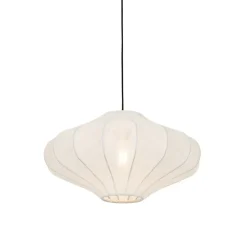 Qazqa hanglampen plu wit e27