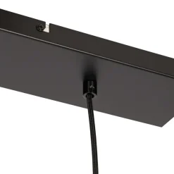 Qazqa hanglampen zuzanna oranje e27