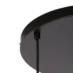 Qazqa hanglampen zuzanna oranje e27