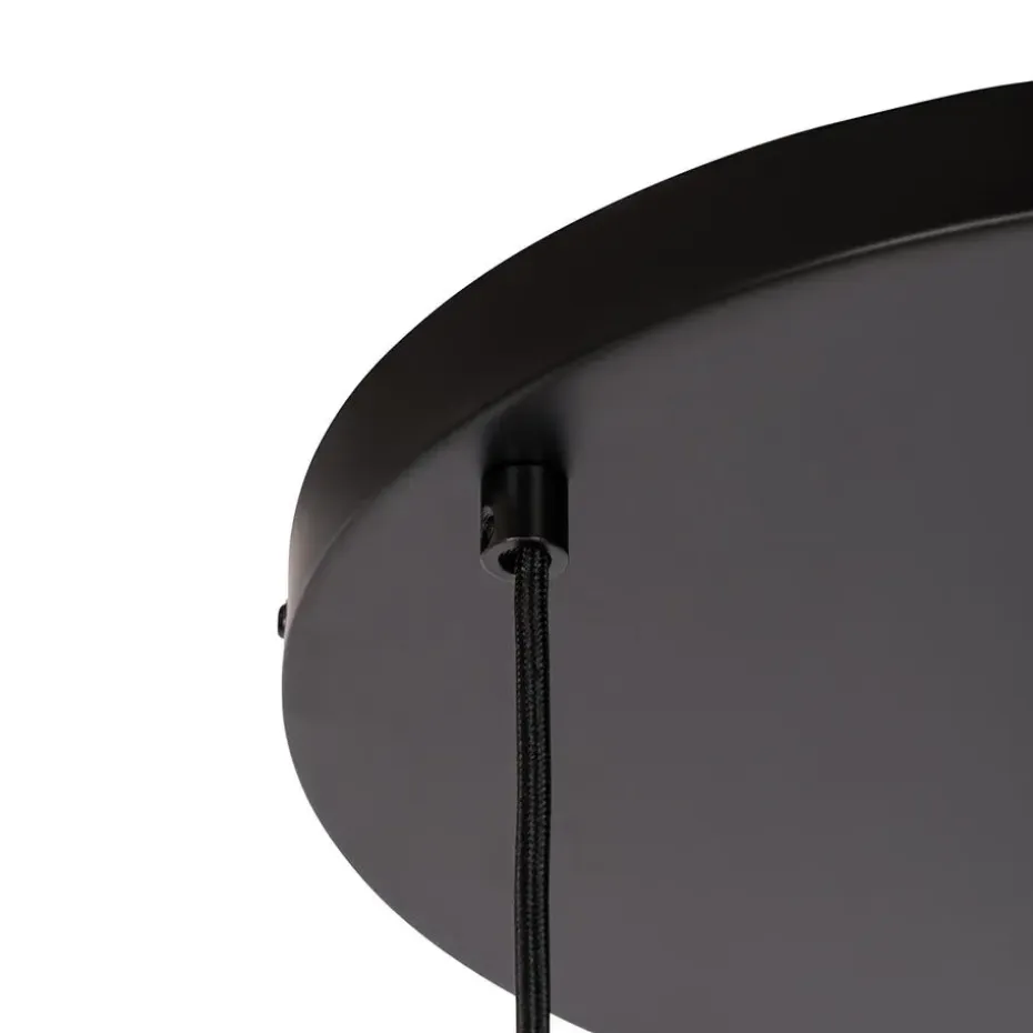 Qazqa hanglampen zuzanna oranje e27