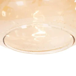 Qazqa hanglampen zuzanna oranje e27