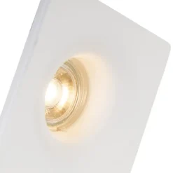 Qazqa inbouwspots gypsy wit gu10