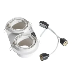 Qazqa inbouwspots installa wit gu10