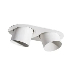 Qazqa inbouwspots installa wit gu10