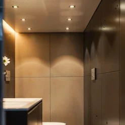 Qazqa inbouwspots qure zwart gu10