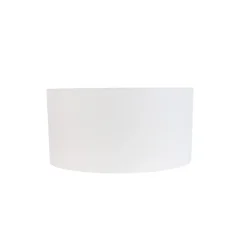 Qazqa lampenkappen extra schuin linnen wit