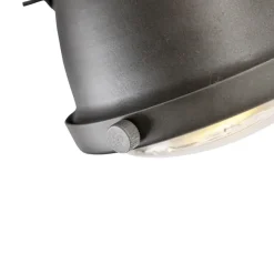 Qazqa opbouwspots emado grijs gu10