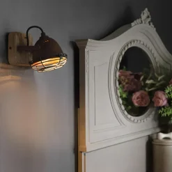 Qazqa opbouwspots gina bronskleurig gu10