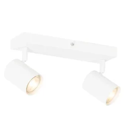 Qazqa opbouwspots jeana wit gu10