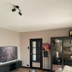 Qazqa opbouwspots jeana zwart gu10