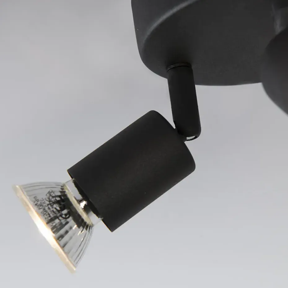 Qazqa opbouwspots jeany zwart gu10