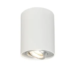 Qazqa opbouwspots rondoo up wit gu10