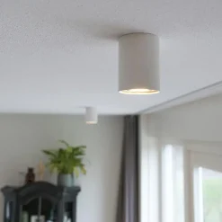 Qazqa opbouwspots rondoo up wit gu10