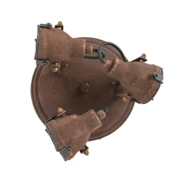 Qazqa opbouwspots sorra bronskleurig gu10