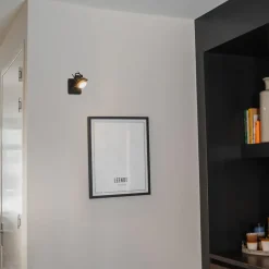 Qazqa opbouwspots suplux zwart gu10