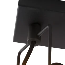 Qazqa opbouwspots suplux zwart gu10