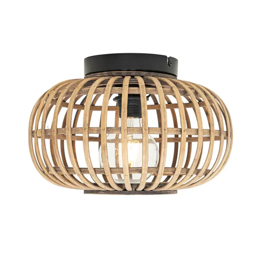 Qazqa plafondlampen amira crème e27