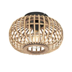 Qazqa plafondlampen amira crème e27