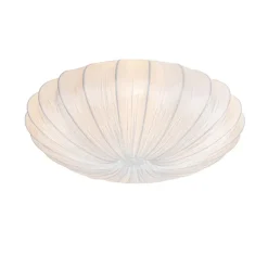 Qazqa plafondlampen plu wit e27